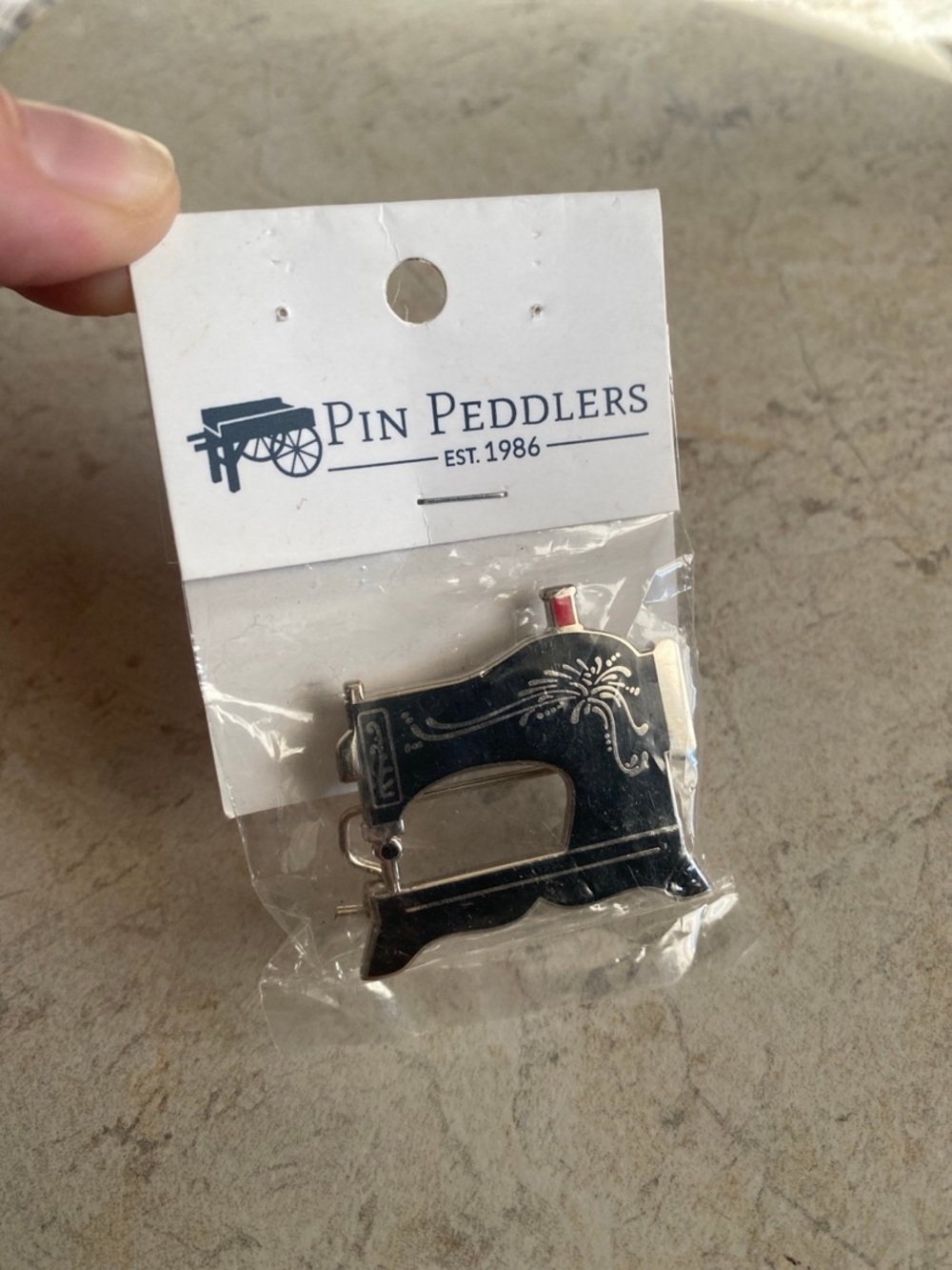 NWT Pin Peddlers Custom Charm Holder